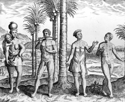 Caffre People, illustration from 